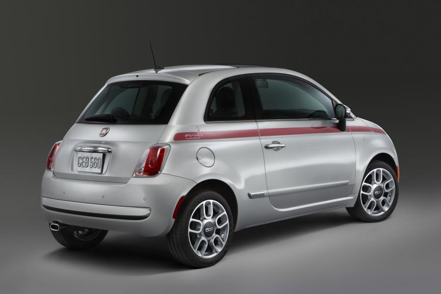  Fiat 500 Pink Ribbon Edition 2011 года  (US) (фото 2 из 6)